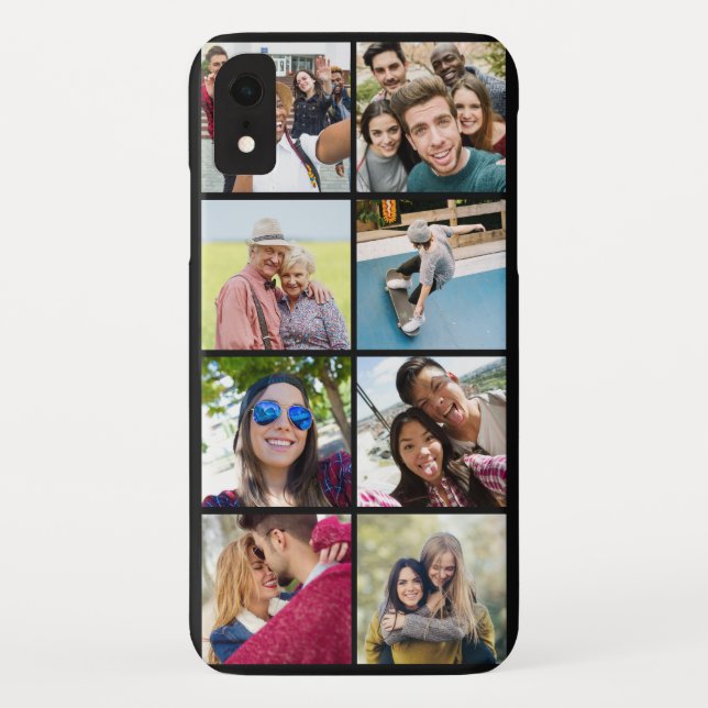 YOUR 8 Photos custom phone cases (Back)