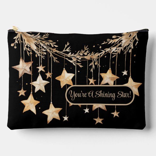 Your A Shining Star Large Accessory Pouch (Front)
