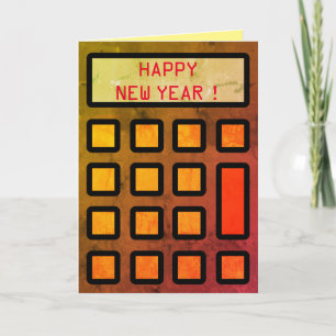 "Your accountant wishes you a Happy New Year" Card