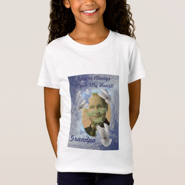 Your Always Near My Heart Memories Shirt (Front)