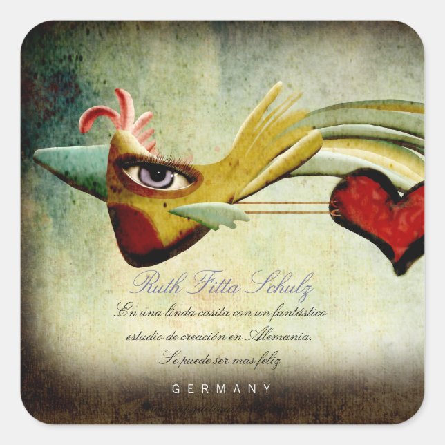 Your Amazing Cute Adress Sticker (Front)