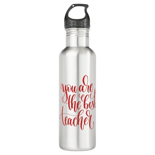 Your Are The Best Teacher Stainless Steel Water Bottle (Front)