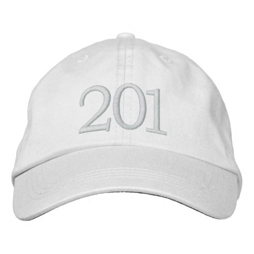 Your Area Code Personalized Embroidered Baseball Cap