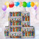 Your Artwork Child's Drawing Birthday Giftwrap Wrapping Paper<br><div class="desc">Your Artwork Child's Drawing Birthday Giftwrap Wrapping Paper</div>