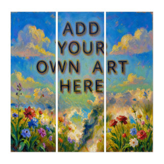 Your artwork - custom Triptych