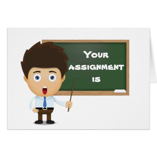 YOUR ASSIGNMENT IS ***ENJOY YOUR BIRTHDAY*** CARDS (Front Horizontal)