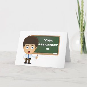 YOUR ASSIGNMENT IS ***ENJOY YOUR RETIREMENT** CARD