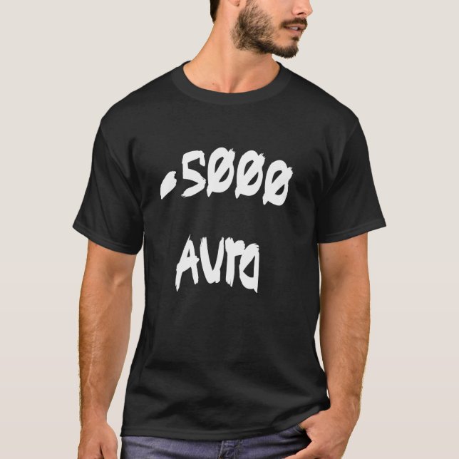 Your Aura just got reduced by 5000 T-Shirt (Front)