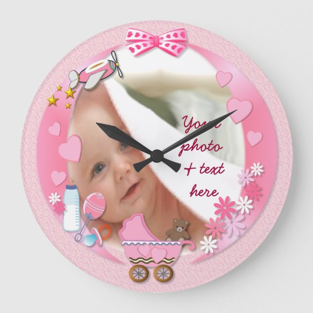 Your  Baby Photo Clock (Front)