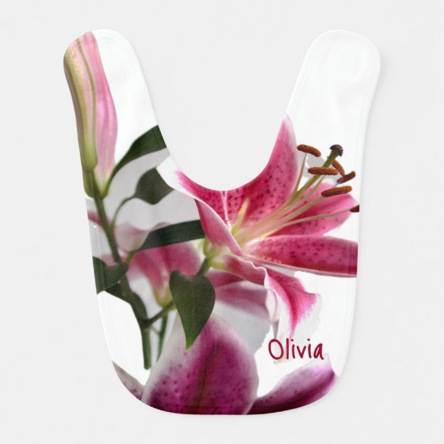 Your Baby's Name on Bib (Front)