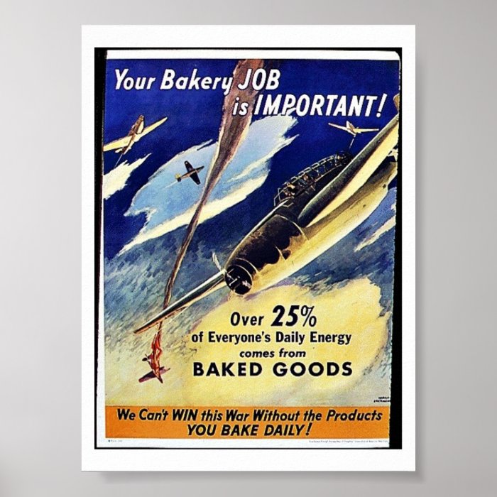 Your Bakery Job Is Important, Baked Goods Print