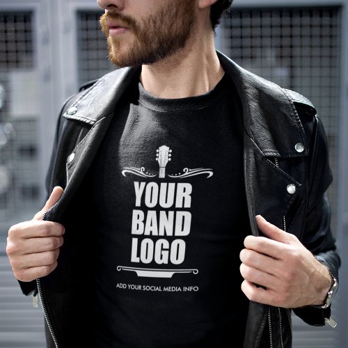Your Band Logo _ Choose Your Color T_Shirt