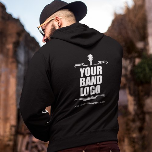 Your Band Logo _ Choose Your Color Zip Hoodie