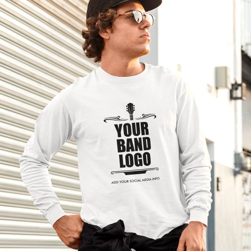 Your Band Logo Long Sleeve T_Shirt