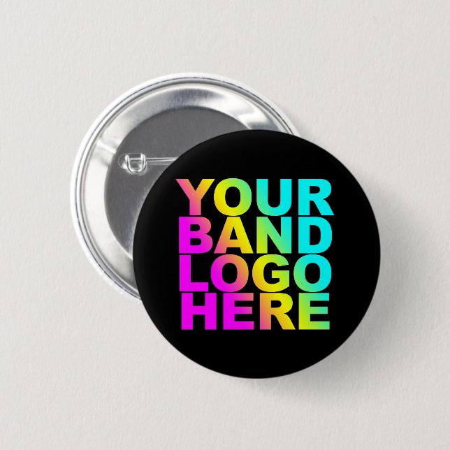 YOUR BAND LOGO PINS (Front & Back)