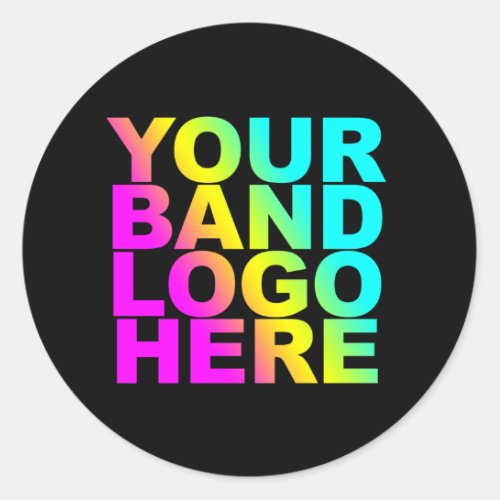 YOUR BAND LOGO STICKERS