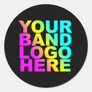 YOUR BAND LOGO STICKERS