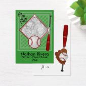 Your Baseball Trading Card (Desk)