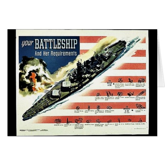 Your Battleship Cards (Front Horizontal)