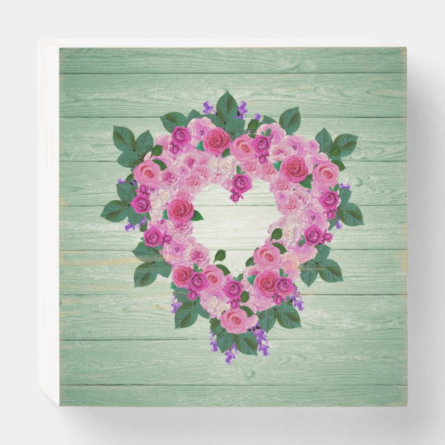 Your Beautiful Heart Wooden Box Sign (Front Horizontal)
