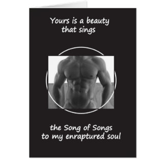 Your Beauty Sings (Blank Inside) Cards