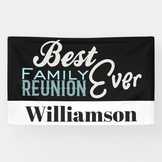 Your Best Family Reunion Ever Picnic Beach Banner Zazzle Com