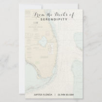 Your Boat Name From the Decks of Florida Nautical Stationery