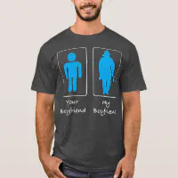 my boyfriend is a firefighter t shirt