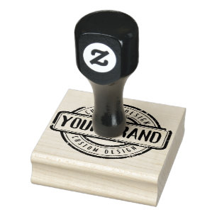 Your Brand Logo Custom Rubber Stamp