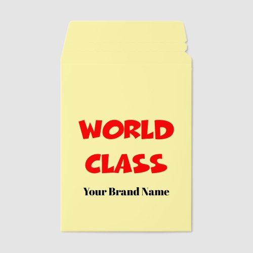 Your Brand World Class Envelope Mailers