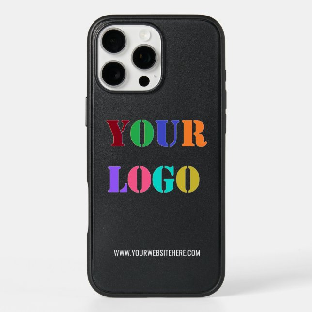 Your Branded Business Logo iPhone Case Example (Back)