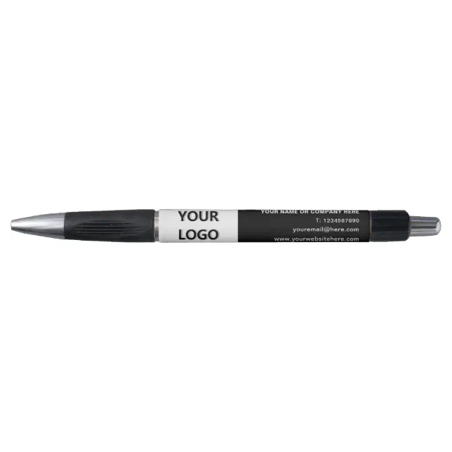 Your Branded Business Pen Example with Custom Text | Zazzle
