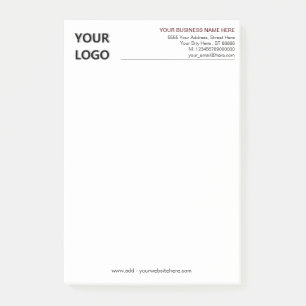 Your Branded Business Post-it® Notes Template