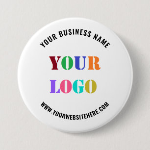 Your Branded Business Promotional Button Template