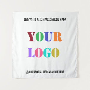 Your Branded Business Promotional Tapestry Example