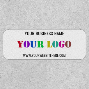 Your Branded Logo Business Name Patch Template