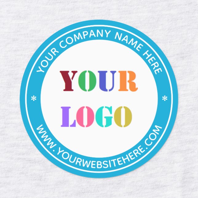 Your Branded Logo Business Product Labels Example (Design 3)