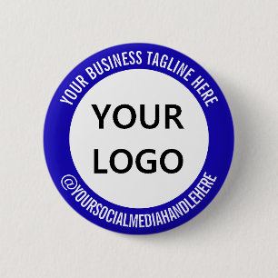 Your Branded Logo Social Media Promotional Button