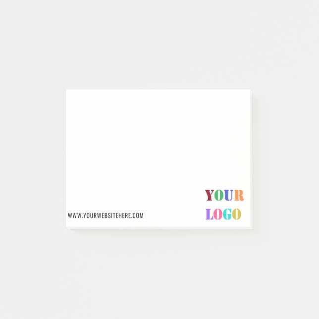 Your Branded Promotional Business Post-it® Notes (Front)