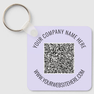 Your Branded Promotional QR Code Keychain Example