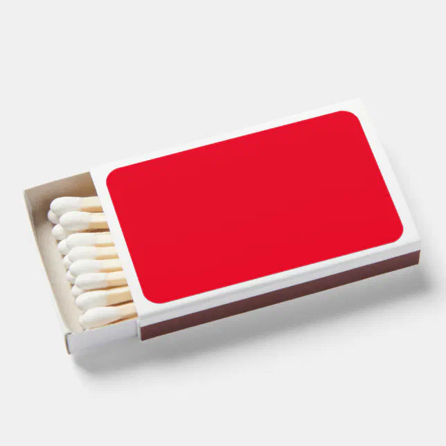 Your Brand's Perfect Flame: Personalized Matchbox Matchboxes | Zazzle