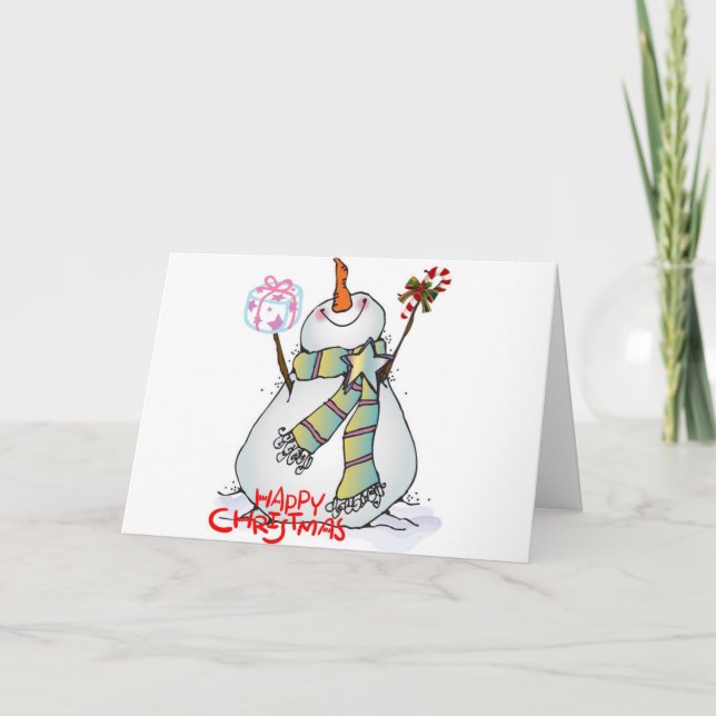 **YOUR BRIGHTEN MY DAYS** HAPPY CHRISTMAS TO YOU HOLIDAY CARD (Front)