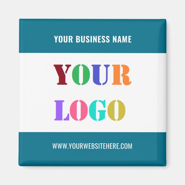 Your Business Branded Promotional Magnets Template (Front)