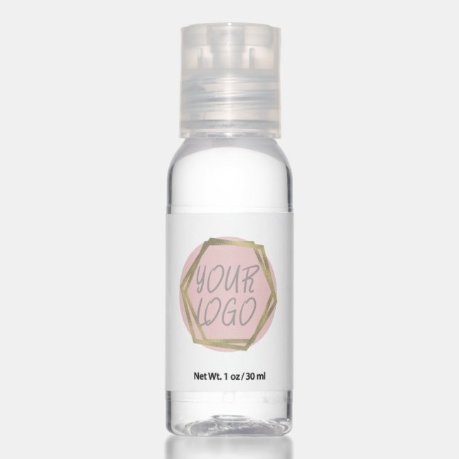 Your Business Branding Logo Designer Hand Sanitizer (Front)