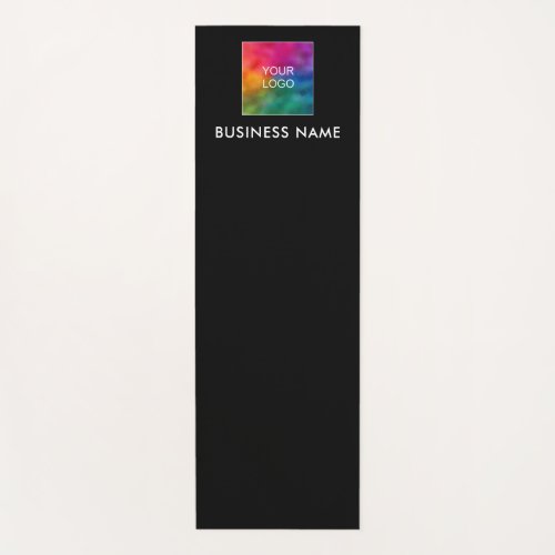 Your Business Company Logo Here Fitness Yoga Mat