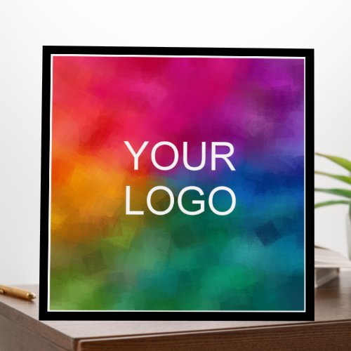 Your Business Company Logo Here Personalized Foam Board
