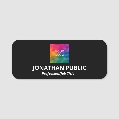 Your Business Company Logo Name Here Template Name Tag