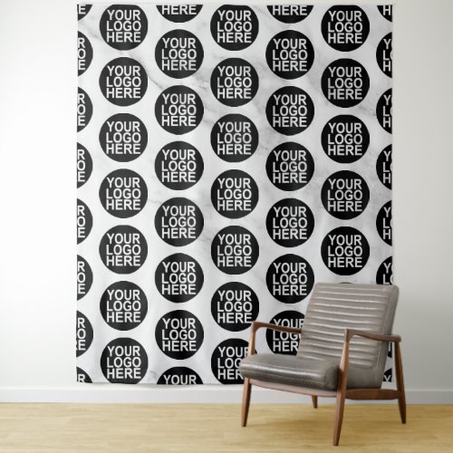 Your Business Company Logo Tapestry