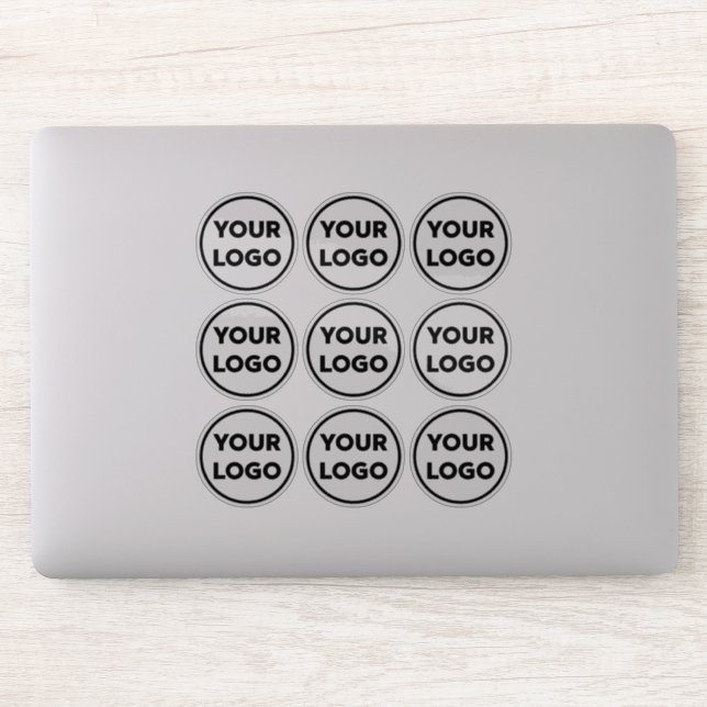 Your Business Company Logo Transparent Background Sticker (Computer)