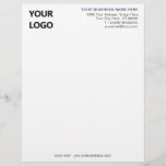 Your Business Company Office Letterhead with Logo<br><div class="desc">Custom Colors and Font - Your Business Office Letterhead with Logo - Add Your Logo - Image / Business Name - Company / Address - Contact Information / more - Resize and move or remove and add elements / image with Customization tool. Choose colors / font / Size !</div>
